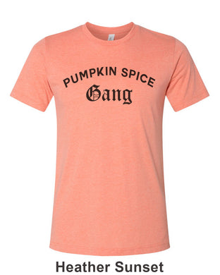 Pumpkin Spice Gang Unisex Short Sleeve T Shirt - Wake Slay Repeat