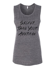 Load image into Gallery viewer, Sicker Than Your Average Workout Flowy Scoop Muscle Tank - Wake Slay Repeat