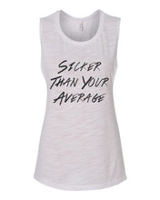 Load image into Gallery viewer, Sicker Than Your Average Workout Flowy Scoop Muscle Tank - Wake Slay Repeat