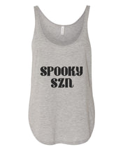 Load image into Gallery viewer, Spooky Szn Flowy Side Slit Tank Top - Wake Slay Repeat