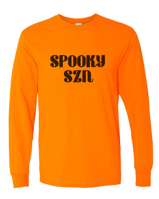 Spooky Szn Unisex Long Sleeve T Shirt - Wake Slay Repeat