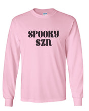 Load image into Gallery viewer, Spooky Szn Unisex Long Sleeve T Shirt - Wake Slay Repeat