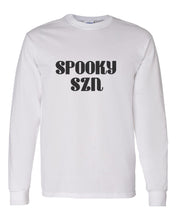 Load image into Gallery viewer, Spooky Szn Unisex Long Sleeve T Shirt - Wake Slay Repeat