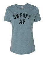 Sweaxy AF Relaxed Women's T Shirt - Wake Slay Repeat