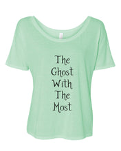 Load image into Gallery viewer, The Ghost With The Most Slouchy Tee - Wake Slay Repeat