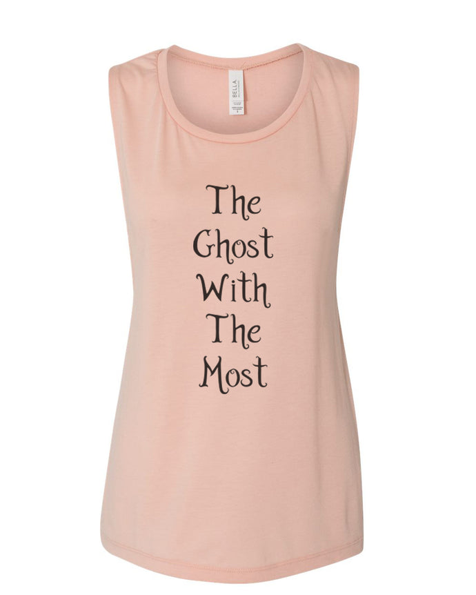 The Ghost With The Most Fitted Muscle Tank - Wake Slay Repeat