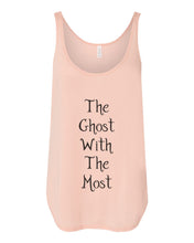 Load image into Gallery viewer, The Ghost With The Most Flowy Side Slit Tank Top - Wake Slay Repeat