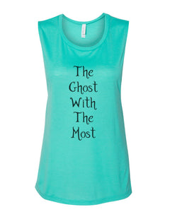 The Ghost With The Most Fitted Muscle Tank - Wake Slay Repeat