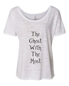 The Ghost With The Most Slouchy Tee - Wake Slay Repeat