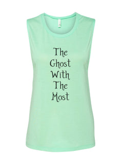 The Ghost With The Most Fitted Muscle Tank - Wake Slay Repeat