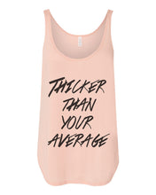Load image into Gallery viewer, Thicker Than Your Average Flowy Side Slit Tank Top - Wake Slay Repeat