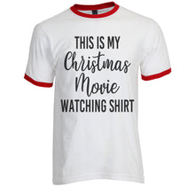 Load image into Gallery viewer, This Is My Christmas Watching Shirt Unisex Short Sleeve T Shirt - Wake Slay Repeat