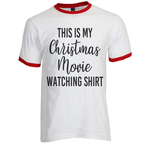 This Is My Christmas Watching Shirt Unisex Short Sleeve T Shirt - Wake Slay Repeat