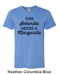 This Senorita Needs A Margarita Unisex Short Sleeve T Shirt - Wake Slay Repeat