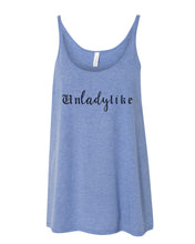 Load image into Gallery viewer, Unladylike Slouchy Tank - Wake Slay Repeat