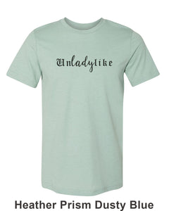 Unladylike Unisex Short Sleeve T Shirt - Wake Slay Repeat