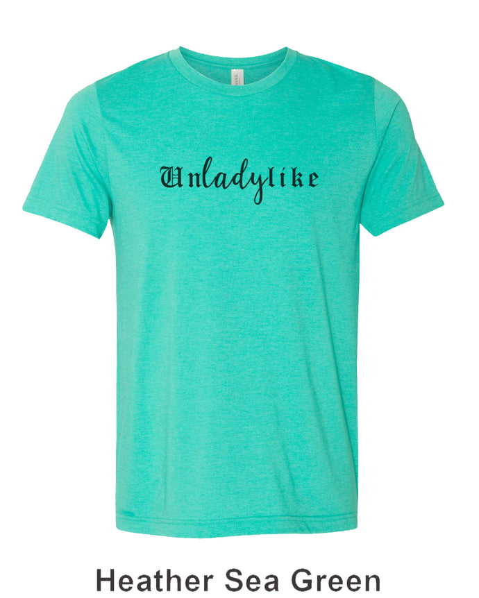 Unladylike Unisex Short Sleeve T Shirt - Wake Slay Repeat