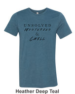 Unsolved Mysteries & Chill Unisex Short Sleeve T Shirt - Wake Slay Repeat