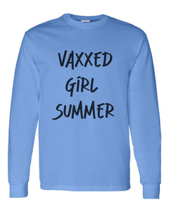Vaxxed Girl Summer Unisex Long Sleeve T Shirt