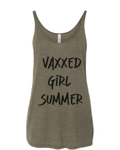 Load image into Gallery viewer, Vaxxed Girl Summer Slouchy Tank