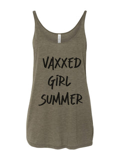 Vaxxed Girl Summer Slouchy Tank