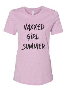 Vaxxed Girl Summer Women's T Shirt