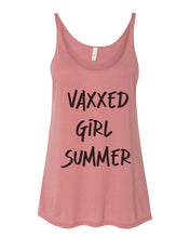 Load image into Gallery viewer, Vaxxed Girl Summer Slouchy Tank