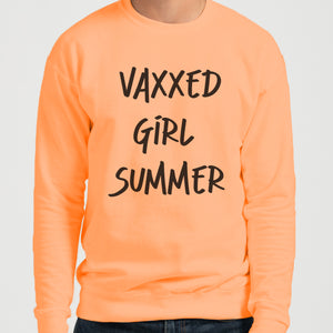 Vaxxed Girl Summer Unisex Sweatshirt