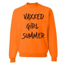 Load image into Gallery viewer, Vaxxed Girl Summer Unisex Sweatshirt
