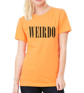 Halloween Shirt Weirdo Unisex T Shirt - Wake Slay Repeat