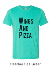 Load image into Gallery viewer, Wings And Pizza WAP Unisex Short Sleeve T Shirt - Wake Slay Repeat