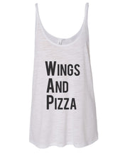 Load image into Gallery viewer, Wings And Pizza WAP Slouchy Tank - Wake Slay Repeat