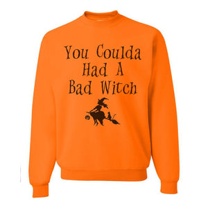 You Coulda Had A Bad Witch Unisex Sweatshirt - Wake Slay Repeat