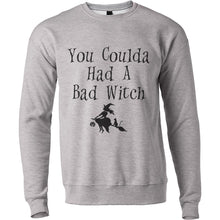 Load image into Gallery viewer, You Coulda Had A Bad Witch Unisex Sweatshirt - Wake Slay Repeat