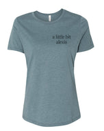 a little bit alexis Pocket Relaxed Women's T Shirt - Wake Slay Repeat