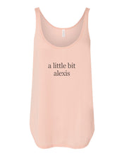 Load image into Gallery viewer, a little bit alexis Flowy Side Slit Tank Top - Wake Slay Repeat