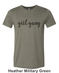 Girl Gang Unisex Short Sleeve T Shirt - Wake Slay Repeat