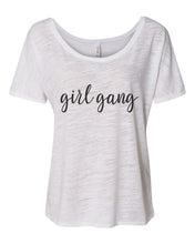 Load image into Gallery viewer, Girl Gang Slouchy Tee - Wake Slay Repeat