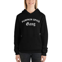 Load image into Gallery viewer, Pumpkin Spice Gang Black Unisex hoodie - Wake Slay Repeat