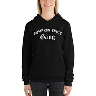 Pumpkin Spice Gang Black Unisex hoodie - Wake Slay Repeat