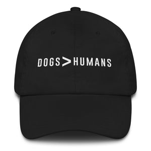 Dogs > Humans Dad Hat - Wake Slay Repeat