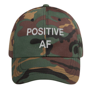 Positive AF Dad Hat - Wake Slay Repeat