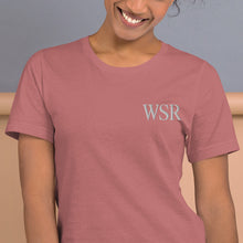 Load image into Gallery viewer, WSR Premium Embroidered Short-Sleeve Unisex T-Shirt - Wake Slay Repeat