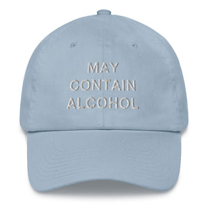 May Contain Alcohol Dad Hat - Wake Slay Repeat
