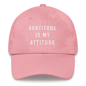 Gratitude Is My Attitude Dad hat - Wake Slay Repeat