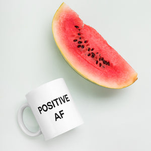 Positive AF Coffee Mug - Wake Slay Repeat