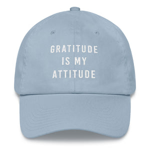 Gratitude Is My Attitude Dad hat - Wake Slay Repeat