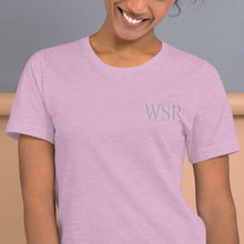 Load image into Gallery viewer, WSR Premium Embroidered Short-Sleeve Unisex T-Shirt - Wake Slay Repeat