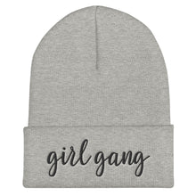 Load image into Gallery viewer, girl gang Cuffed Beanie - Wake Slay Repeat