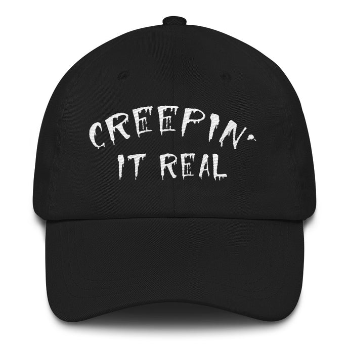 Creepin It Real Dad Hat - Wake Slay Repeat